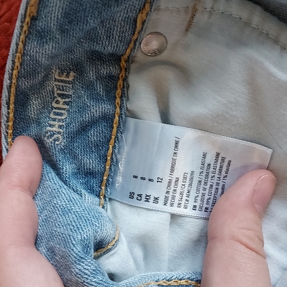 American Eagle Shortie Jean Shorts - Picture 10 of 10